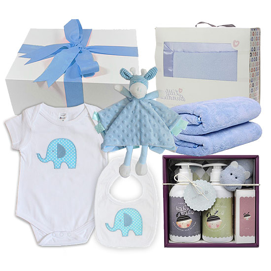 Star & Rose Hamper in Blue Star & Rose Hamper in Blue