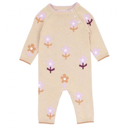 Fox & Finch Tutu Tigers Knitted Romper