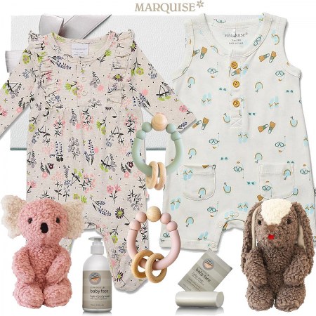 Twin Girl & Boy Baby Hamper