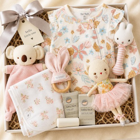 Fox & Finch Floral Baby Hamper