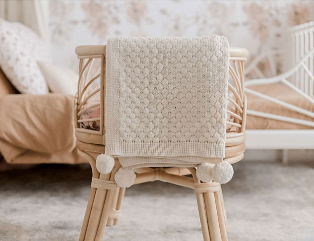 Baby Blanket on Chair