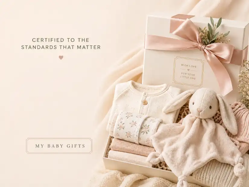 Certification and safety standard marks for baby products