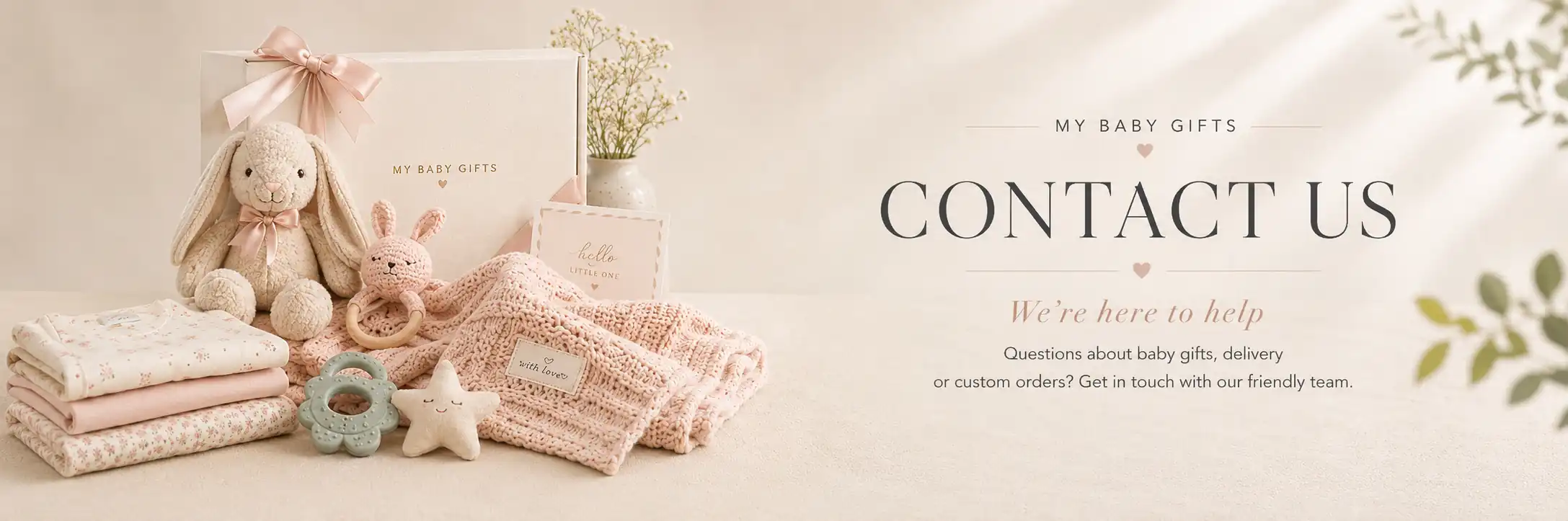 My Baby Gifts — contact us