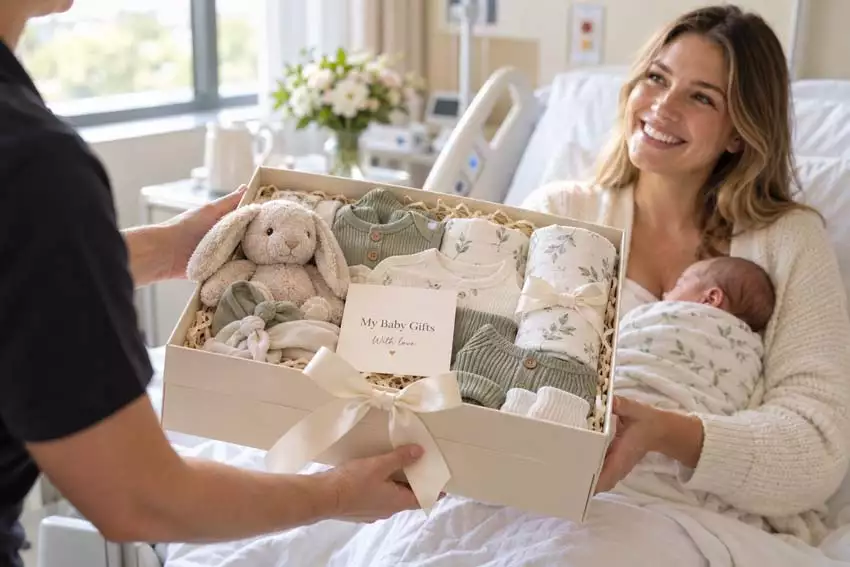 My Baby Gifts baby gift box delivered with love to maternity hospitals across Australia