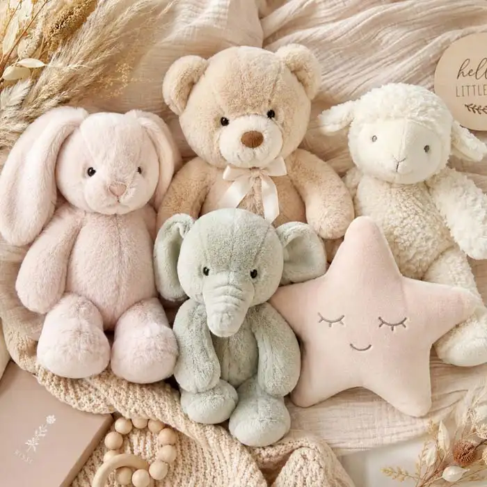 Soft plush toys for newborns